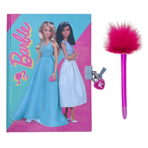 MAXI SET DIARIO SEGRETO CON ACCESSORI BARBIE MATTEL IN CONFEZIONE REGALO - BR0827