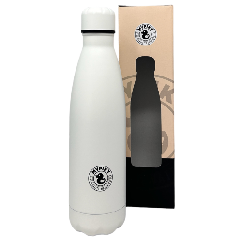 Bottiglia in Acciaio Inox 18/10 Thermos Doppia Parete - Beccuccio Stile Pet Colorata 500 Ml. - MPAS01/10