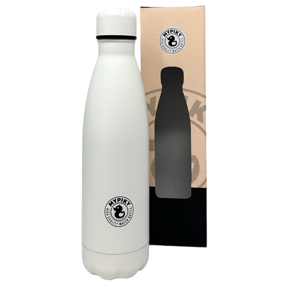 Bottiglia in Acciaio Inox 18/10 Thermos Doppia Parete - Beccuccio Stile Pet Colorata 500 Ml. - MPAS01/10