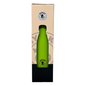 Bottiglia in Acciaio Inox 18/10 Thermos Doppia Parete - Beccuccio Stile Pet  500 Ml. verde mela - MP05VM