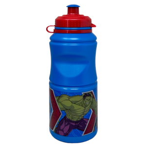 SET PRANZO AVENGERS MARVEL 2 PEZZI BORRACCIA 400 ML PORTAMERENDA - ST74173