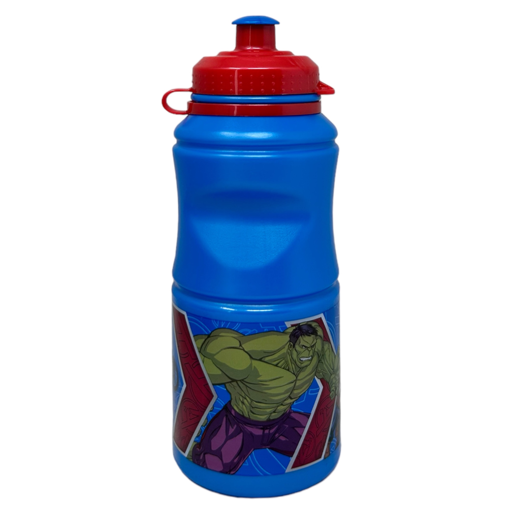 SET PRANZO AVENGERS MARVEL 2 PEZZI BORRACCIA 400 ML PORTAMERENDA - ST74173
