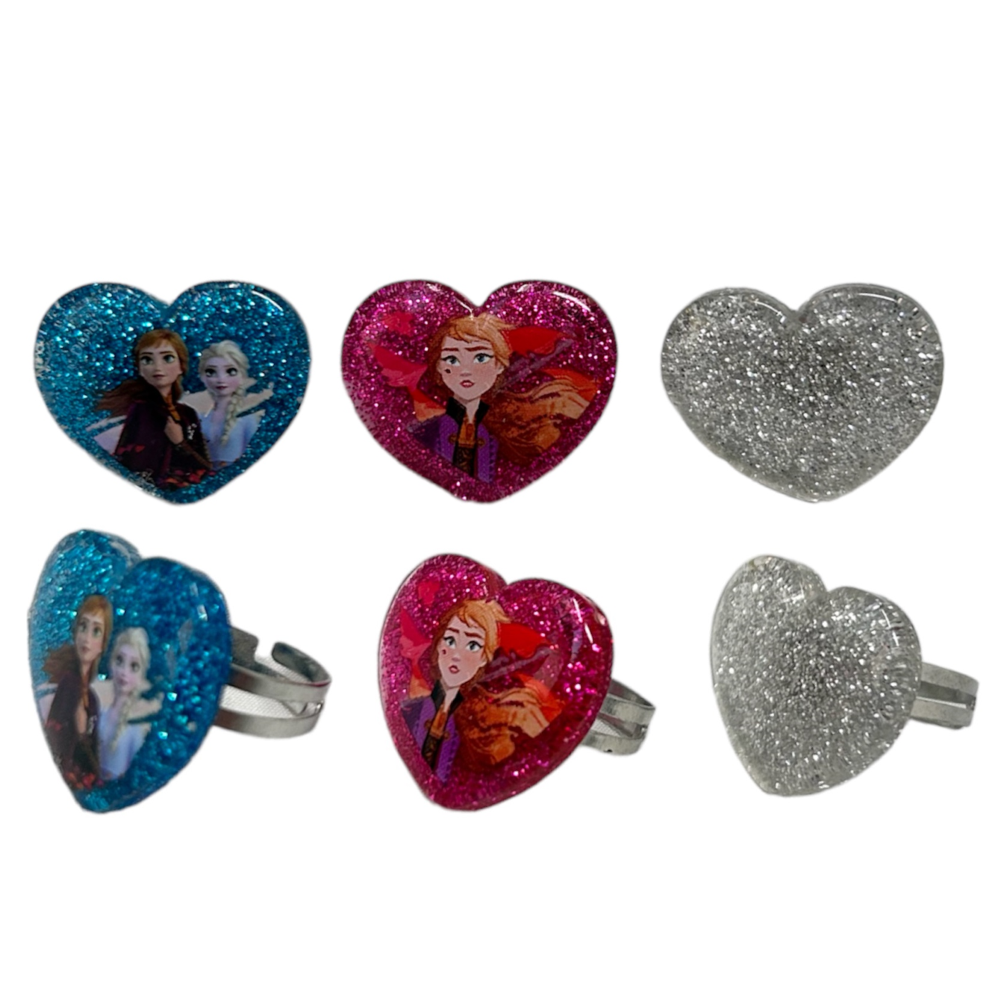 DIARIO PAILLETTES FROZEN II ELSA ANNA DISNEY + ACCESSORI IN CONFEZIONE REGALO  - WD20565