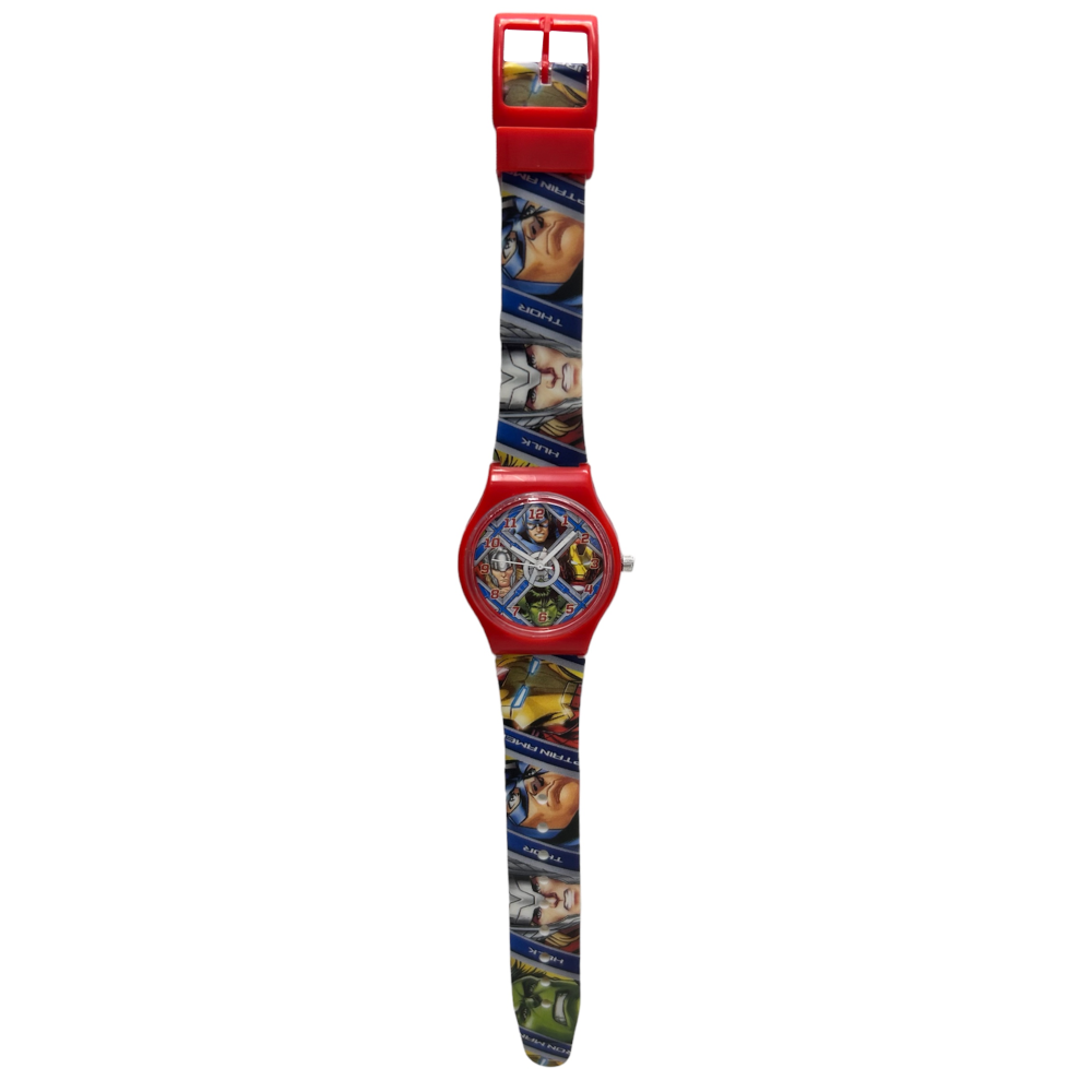 OROLOGIO AVENGERS MARVEL DA POLSO ANALOGICO IN SCATOLA DI LATTA - MV16051