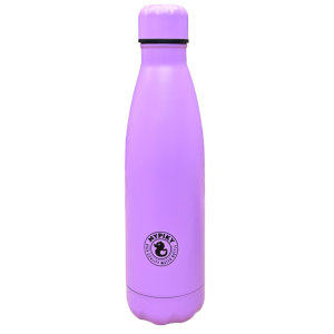 Bottiglia in Acciaio Inox 18/10 Thermos Doppia Parete - Beccuccio Stile Pet  500 Ml. Lilla opaco - MP25LL