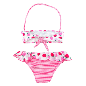 COSTUME MARE BIKINI CON FRAGOLE YOURS 2 PEZZI BAMBINA - BK150
