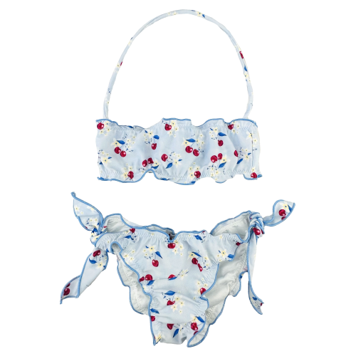 COSTUME MARE BIKINI CON CILIEGE YOURS 2 PEZZI BAMBINA - BK154
