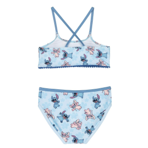COSTUME MARE STITCH E ANGEL DISNEY 2 PEZZI BIKINI BAMBINA - 2091