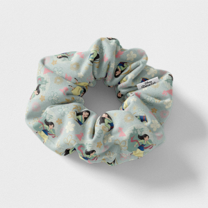 SCRUNCHIES PRINCIPESSE DISNEY ELASTICI PER CAPELLI IN TELA 5 PEZZI IN CONFEZIONE - 1913