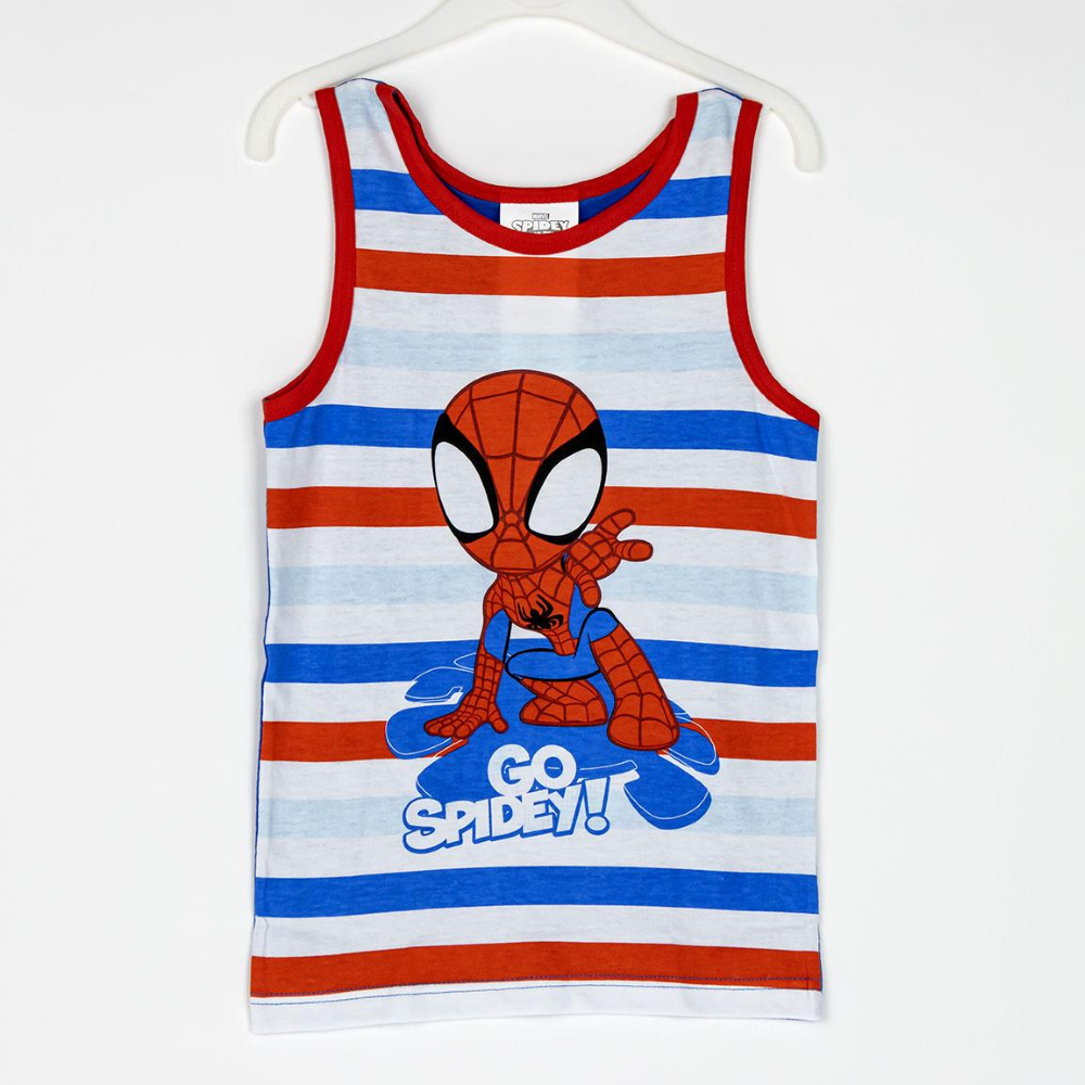 SET INTIMO SPIDEY MARVEL CANOTTA BOXER IN COTONE CON POCHETTE - 2066