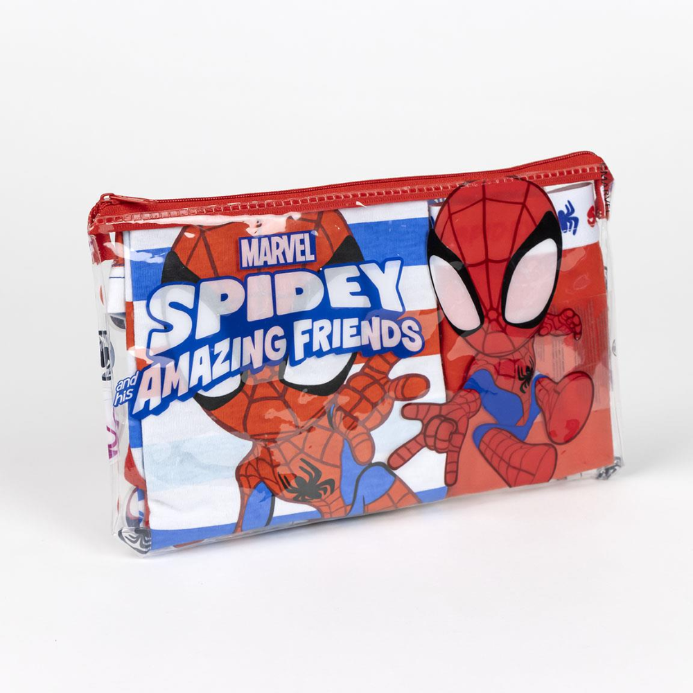SET INTIMO SPIDEY MARVEL CANOTTA BOXER IN COTONE CON POCHETTE - 2066