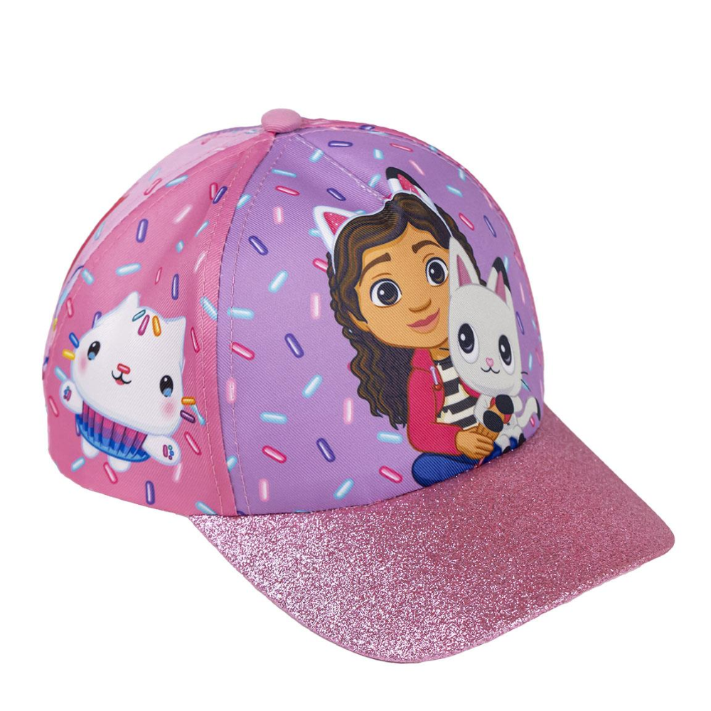 CAPPELLO GABBY'S DOLLHOUSE BERRETTO ESTIVO CON VISIERA REGOLABILE BAMBINO 53 CM - 0121