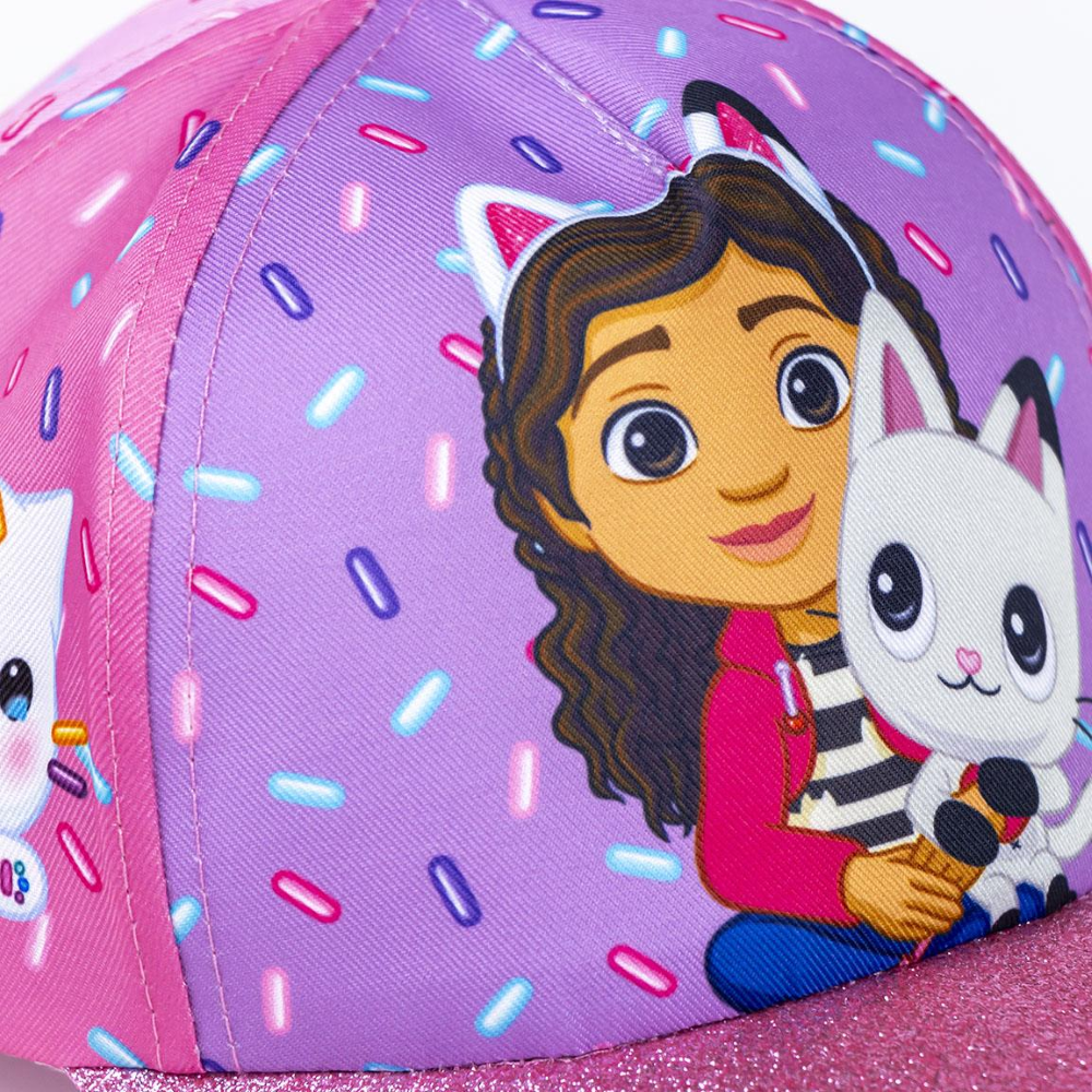 CAPPELLO GABBY'S DOLLHOUSE BERRETTO ESTIVO CON VISIERA REGOLABILE BAMBINO 53 CM - 0121