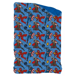 TRAPUNTINO AVENGERS MARVEL COPERTA COPRILETTO TRAPUNTATO 100 GSM LETTO SINGOLO 170X250 CM - AVE-1366