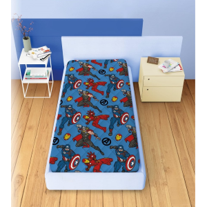 TRAPUNTINO AVENGERS MARVEL COPERTA COPRILETTO TRAPUNTATO 100 GSM LETTO SINGOLO 170X250 CM - AVE-1366