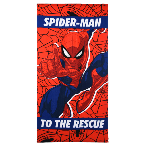 TELO MARE SPIDERMAN MARVEL ASCIUGAMANO PER BAMBINI IN MICROFIBRA CM 140X70 - EX1978