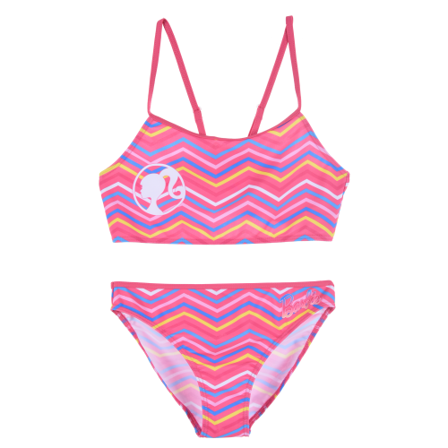 COSTUME MARE BARBIE BIKINI 2 PEZZI BAMBINA - EX1970FUXIA
