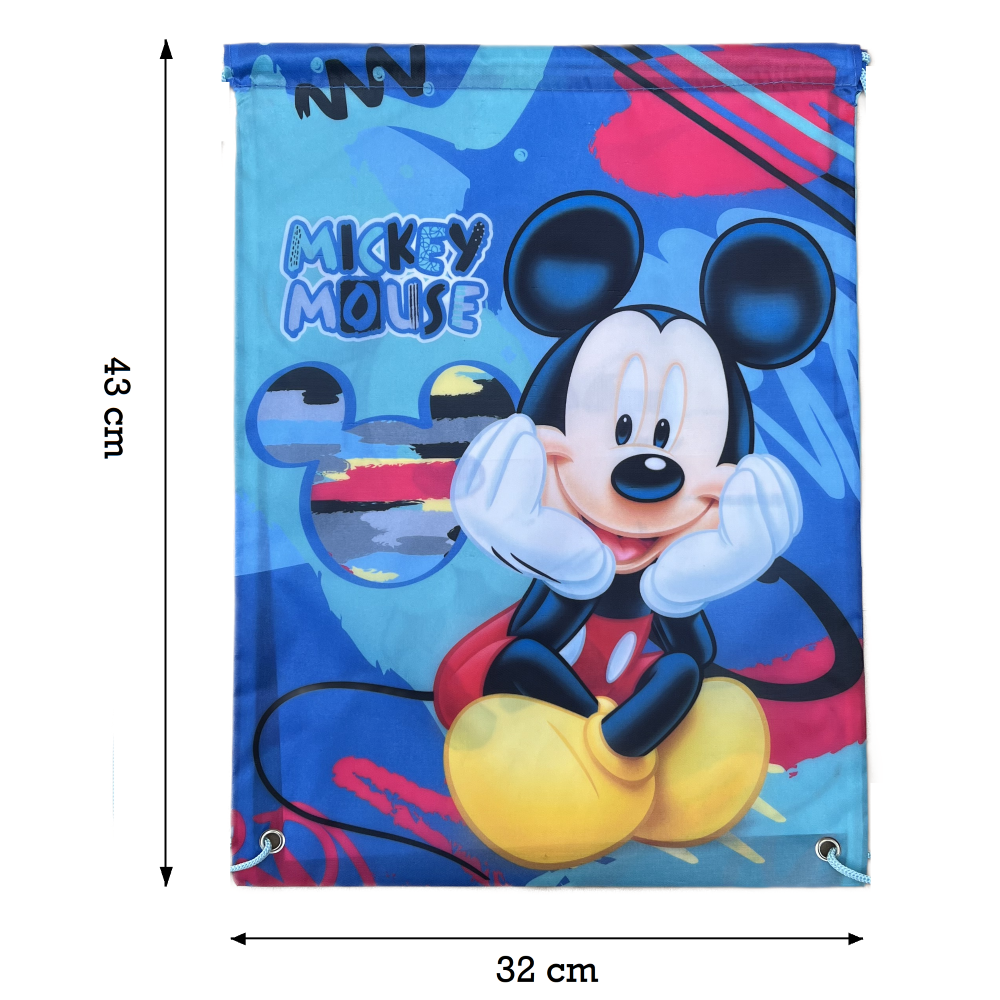 SACCA TOPOLINO MICKEY MOUSE BORSA DISNEY CM. 43X32,5 - 57803