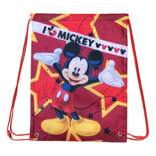 SACCA TOPOLINO MICKEY MOUSE DISNEY BORSA BAMBINO CM. 43X32,5 - 57802