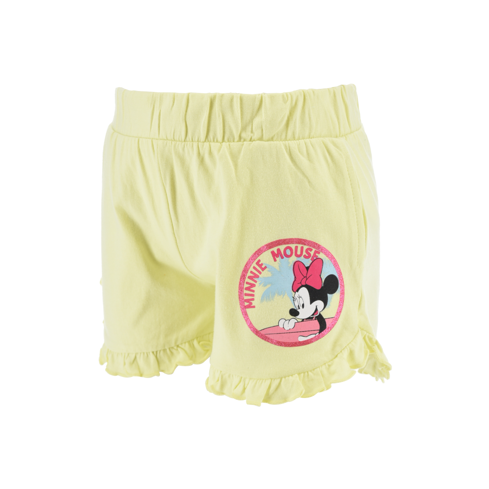 COMPLETO SHORT + T-SHIRT MINNIE DISNEY BAMBINO 100% COTONE - EX1060LILLA