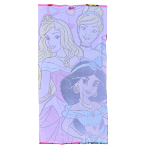TELO MARE PRINCIPESSE DISNEY ASCIUGAMANO PER BAMBINI IN MICROFIBRA CM 140X70 - PRI1401