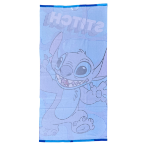 TELO MARE STITCH DISNEY ASCIUGAMANO PER BAMBINI IN MICROFIBRA CM 140X70 - STI1412