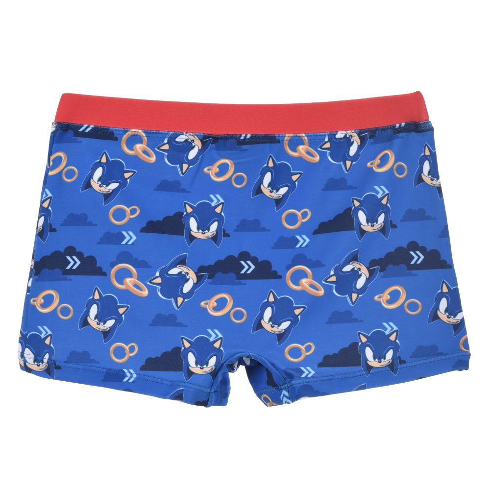 COSTUME MARE SONIC PARIGAMBA PANTALONCINO BAMBINO - EX1880BLU