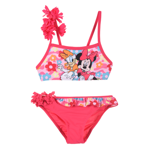 COSTUME MARE MINNIE DISNEY BIKINI 2 PEZZI BAMBINA - EX1825FUCSIA