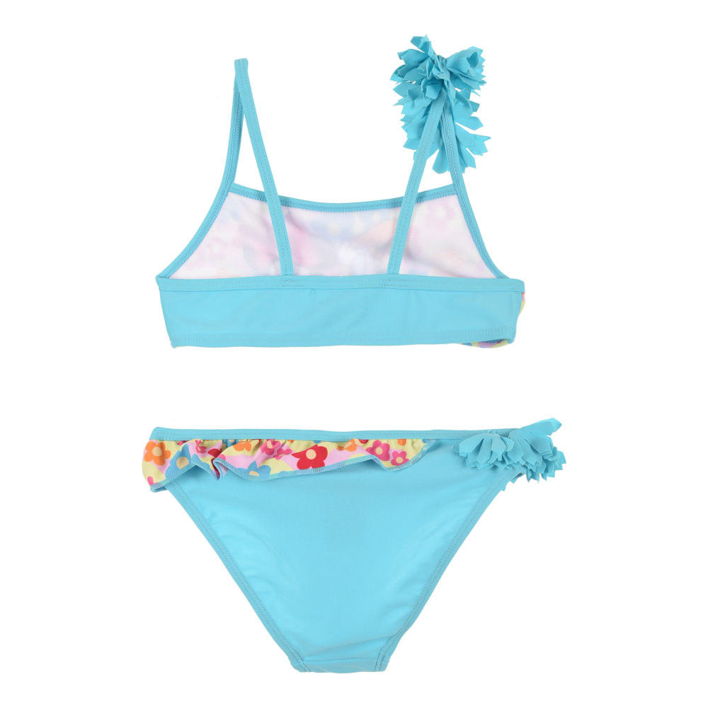 COSTUME MARE MINNIE DISNEY BIKINI 2 PEZZI BAMBINA - EX1825CELESTE