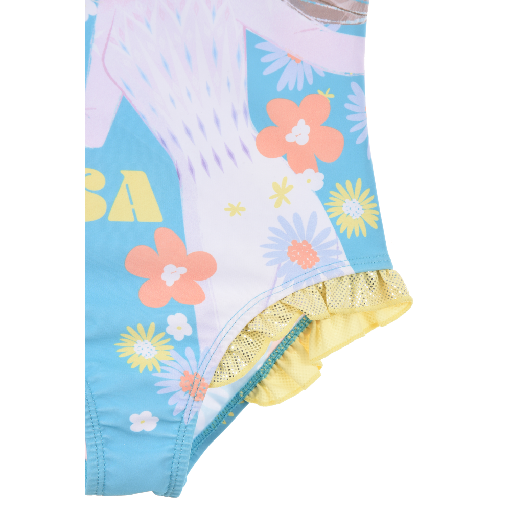 COSTUME MARE FROZEN DISNEY INTERO 1 PEZZO BAMBINA - EX1806CELESTE