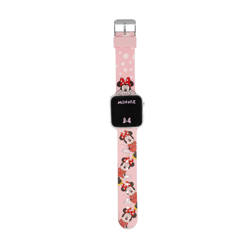 OROLOGIO A LED MINNIE MOUSE DISNEY DA POLSO DIGITALE - MN4369