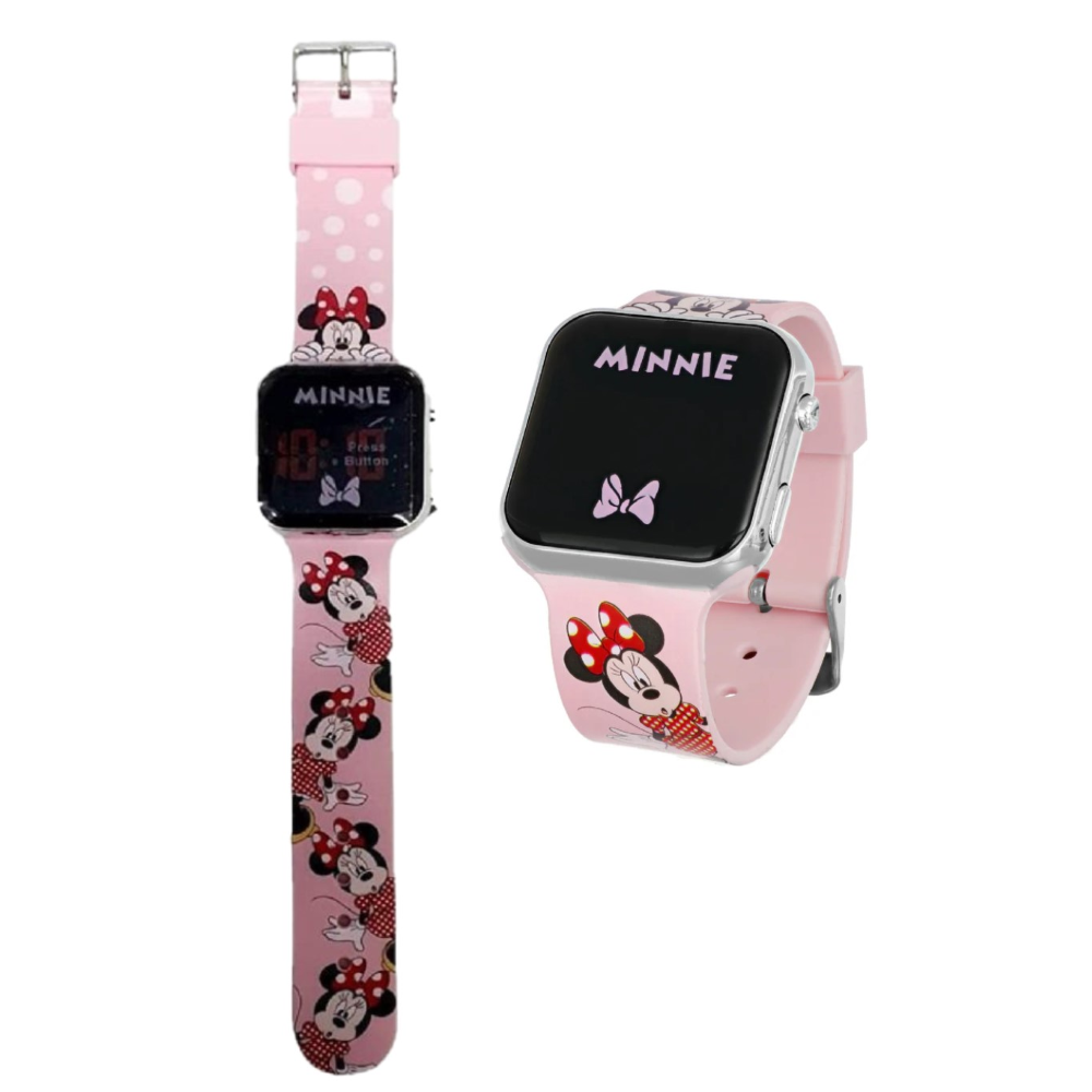 OROLOGIO A LED MINNIE MOUSE DISNEY DA POLSO DIGITALE - MN4369