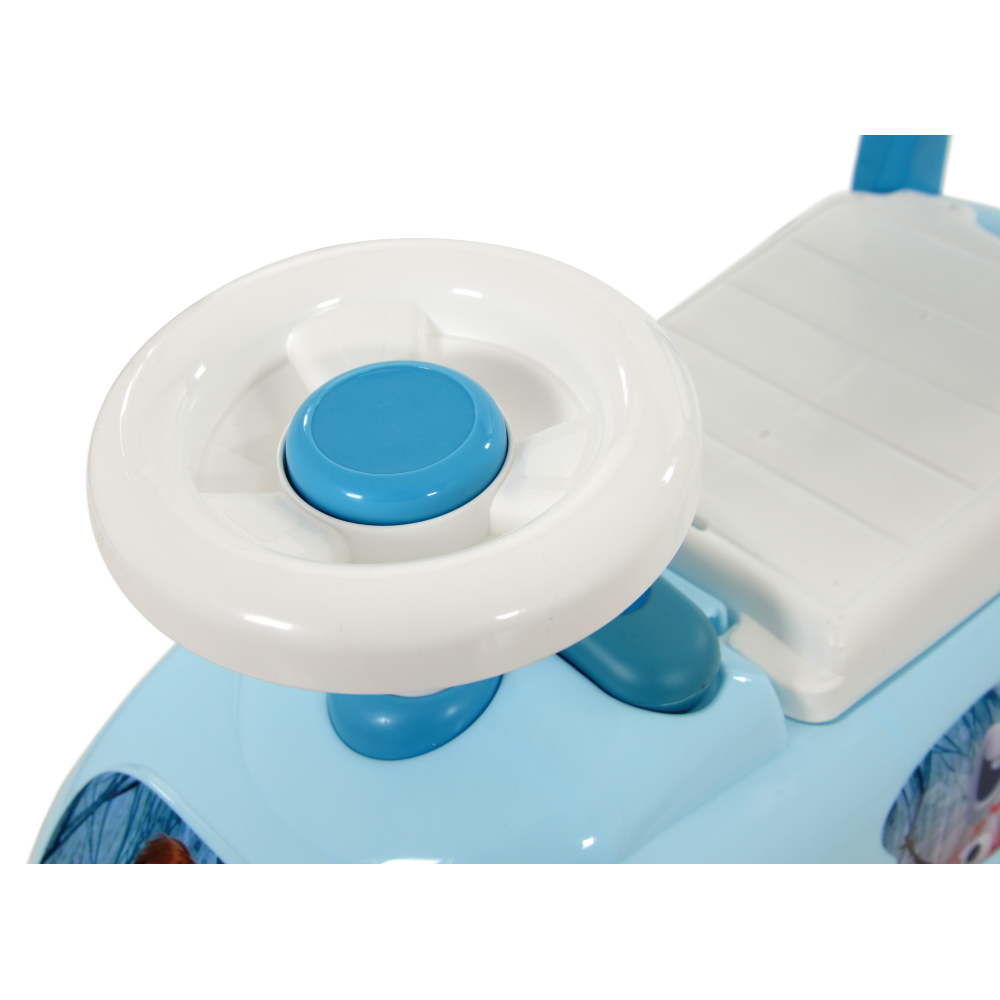PRIMA AUTO CAVALCABILE CON TELEFONO FROZEN II DISNEY 3 IN 1 MACCHININA PRIMI PASSI PORTAGIOCHI - 35724