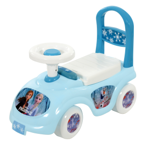 PRIMA AUTO CAVALCABILE CON TELEFONO FROZEN II DISNEY 3 IN 1 MACCHININA PRIMI PASSI PORTAGIOCHI - 35724