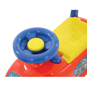 PRIMA AUTO CAVALCABILE CON TELEFONO TOPOLINO DISNEY 3 IN 1 MACCHININA PRIMI PASSI PORTAGIOCHI - 35727