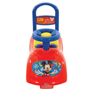 PRIMA AUTO CAVALCABILE CON TELEFONO TOPOLINO DISNEY 3 IN 1 MACCHININA PRIMI PASSI PORTAGIOCHI - 35727