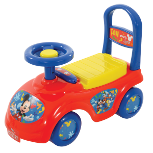 PRIMA AUTO CAVALCABILE CON TELEFONO TOPOLINO DISNEY 3 IN 1 MACCHININA PRIMI PASSI PORTAGIOCHI - 35727