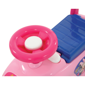 PRIMA AUTO CAVALCABILE CON TELEFONO MINNIE DISNEY 3 IN 1 MACCHININA PRIMI PASSI PORTAGIOCHI - 35726