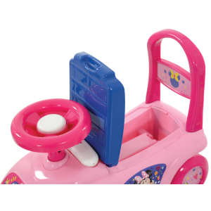 PRIMA AUTO CAVALCABILE CON TELEFONO MINNIE DISNEY 3 IN 1 MACCHININA PRIMI PASSI PORTAGIOCHI - 35726