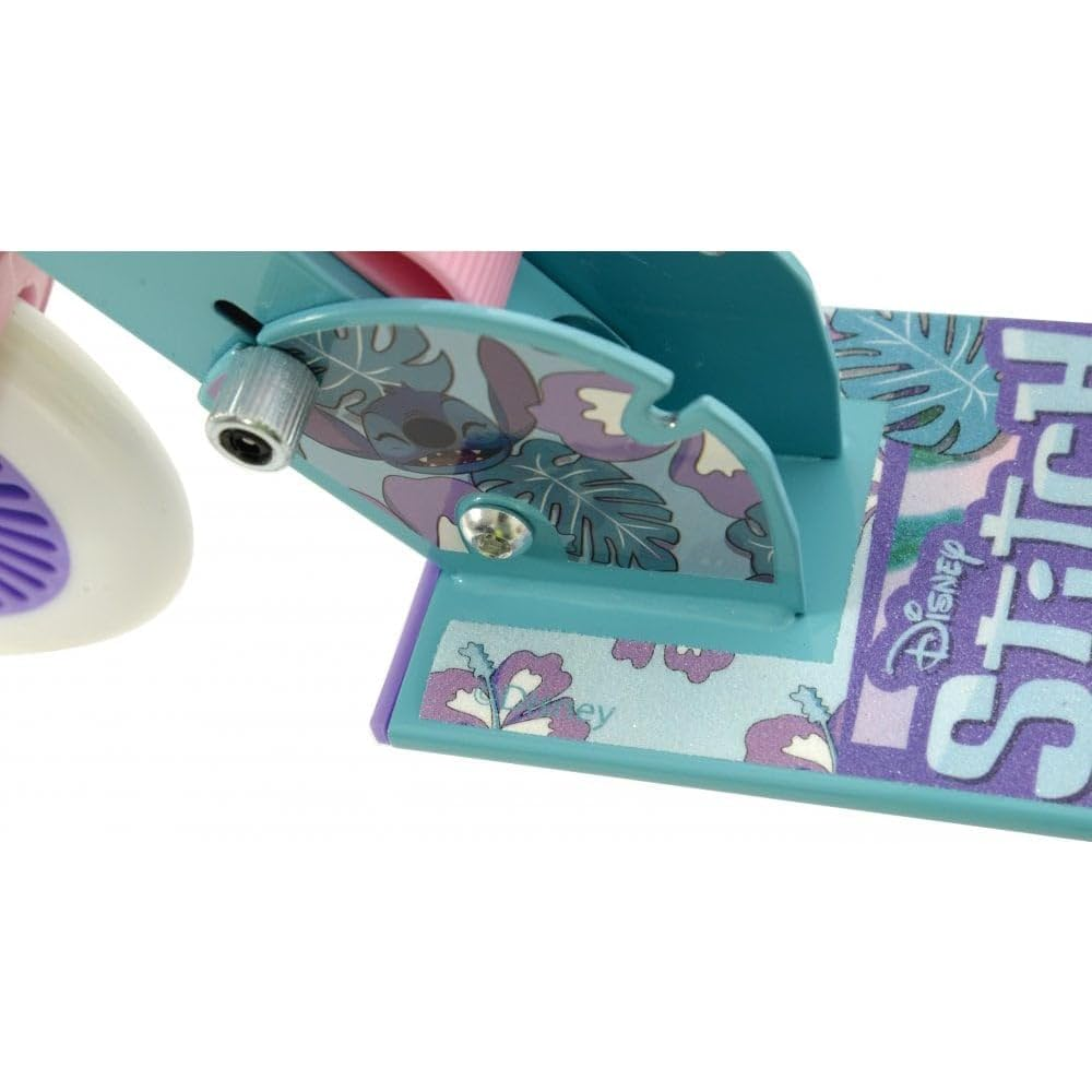MONOPATTINO STITCH DISNEY 2 RUOTE PIEGHEVOLE MANUBRIO REGOLABILE 70 KG- 37263
