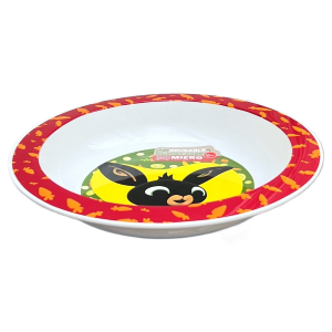 PIATTO FONDO BING BUNNY CONIGLIETTO IN PLASTICA DIAMETRO CM. 20 - ST1007