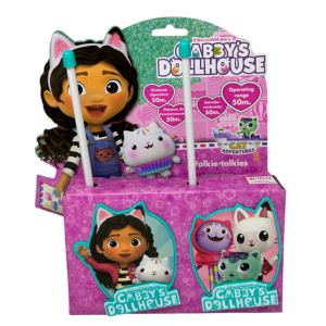 WALKIE TALKIE GABBY'S DOLLHOUSE 2 RADIOTRASMITTENTI PER BAMBINI DISTANZA 50 METRI - GD00058