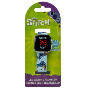 OROLOGIO A LED STITCH DISNEY DA POLSO DIGITALE - LAS4039