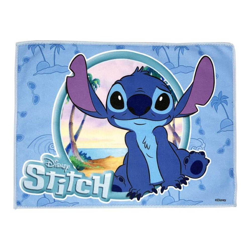 TOVAGLIETTA MAGICA STITCH DISNEY IN TESSUTO DA COLAZIONE PRANZO CM.40X30 - LST0864