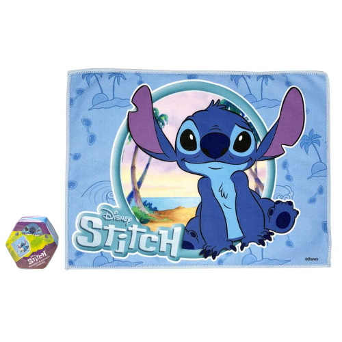 TOVAGLIETTA MAGICA STITCH DISNEY IN TESSUTO DA COLAZIONE PRANZO CM.40X30 - LST0864