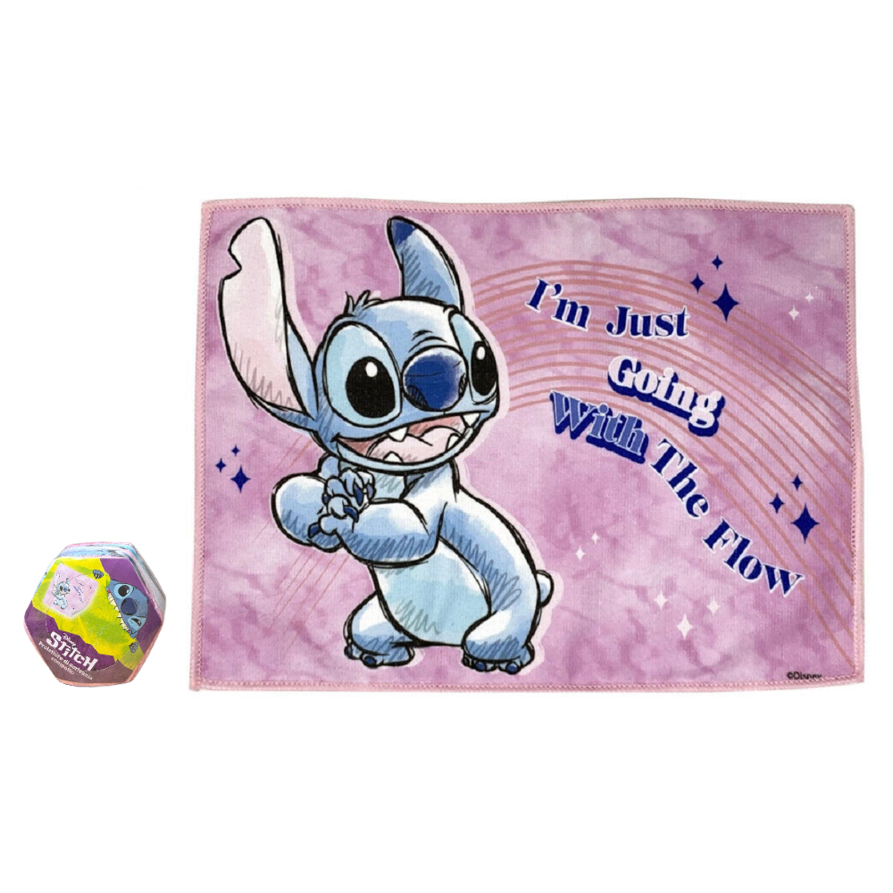 TOVAGLIETTA MAGICA STITCH DISNEY IN TESSUTO DA COLAZIONE PRANZO CM.40X30 - LST0864-G