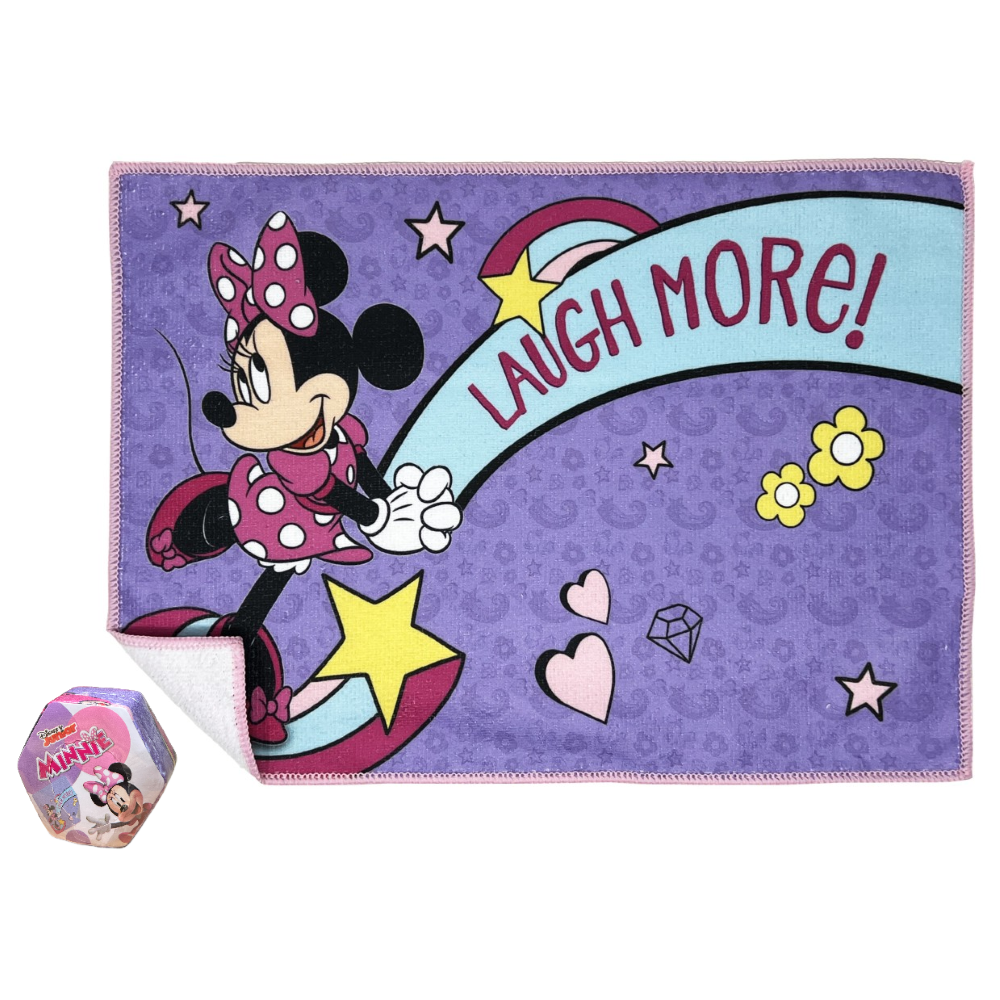 TOVAGLIETTA MAGICA MINNIE DISNEY IN TESSUTO DA COLAZIONE PRANZO CM.40X30 - MIN0864