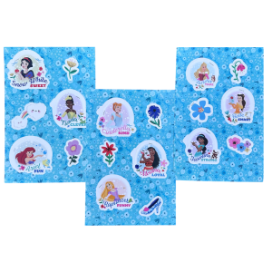 DIARIO SEGRETO GLITTER PRINCIPESSE DISNEY CON PENNA MAGICA E ACCESSORI CON CONFEZIONE - PR0824 
