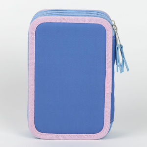 ASTUCCIO SCUOLA STITCH DISNEY MULTISCOMPARTO 3 ZIP PORTACOLORI GIOTTO - 1261