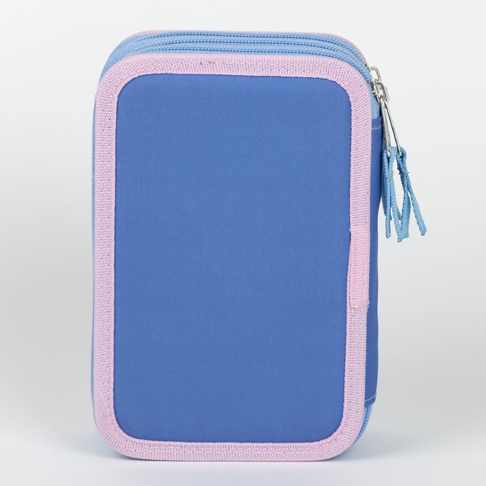 ASTUCCIO SCUOLA STITCH DISNEY MULTISCOMPARTO 3 ZIP PORTACOLORI GIOTTO - 1261